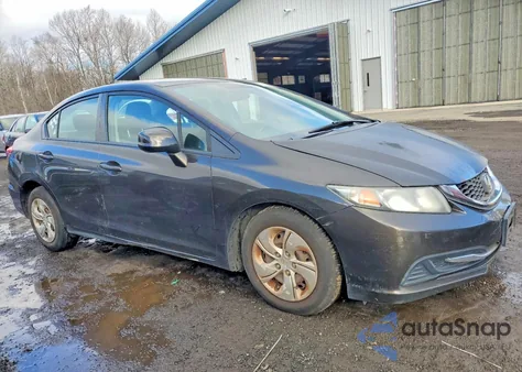 2013 Honda Civic Lx from USA, damaged, VIN 2HGFB2F51DH512341